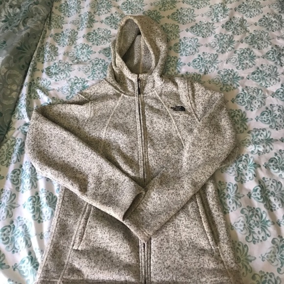 The North Face Tops - EUC The North Face Hooded Zip Up Jacket/Sweatshirt